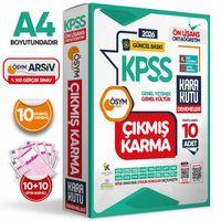 2026 KPSS Ön Lisans Genel Kültür Genel Yetenek ÖSYM Çıkmış Karma Karakutu 10lu Deneme D Çözümlü