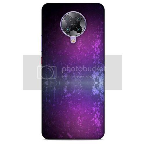 Paslı Renkler Mor Oppo Realmi C2 Kılıf