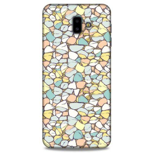 Samsung Galaxy J6 Plus Kılıf Baskılı Özel Seri Taşlı (24) Darbe Emici Kılıf