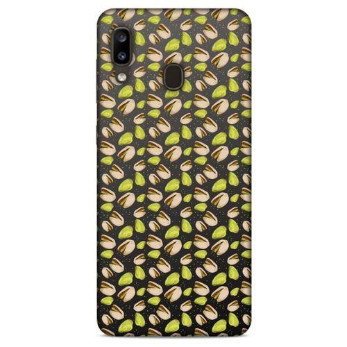 Frutix Fıstık 01 Samsung Galaxy A20 Kılıf Desenli Silikon