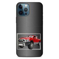 Lopard Apple iPhone 12 Pro Max Uyumlu Kılıf PickUpX (15) Antişok Kılıf Kırmızı Siyah