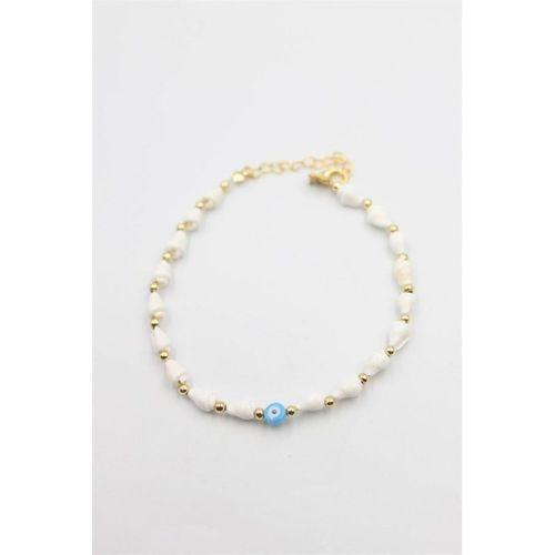 Deniz Kabuğu Halhal - Beyaz
