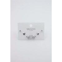 Çoklu Set Küpe - Gümüş