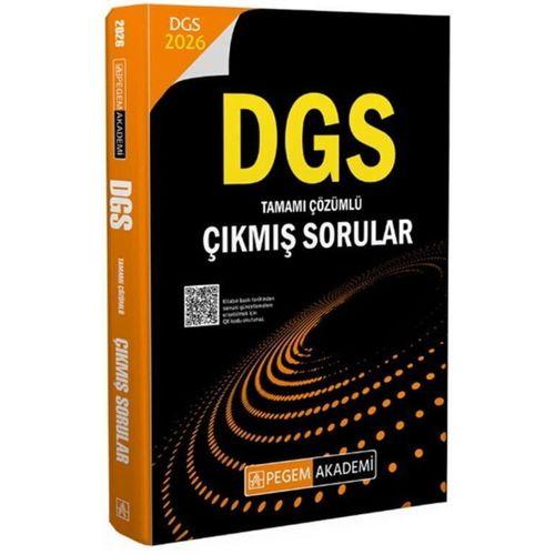 2026 DGS Çıkmış Sorular Tamamı Çözümlü Pegem Yayınları