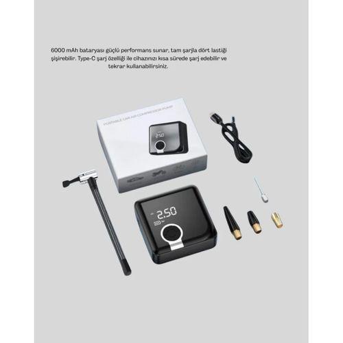 Taşınabilir Akıllı Hava Kompresörü Yüksek Basınç Kapasiteli