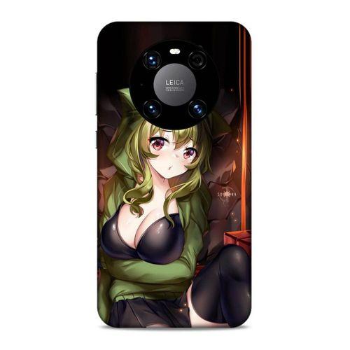Lopard Huawei Mate 40 Pro Uyumlu Kılıf PiXel (34) Slim Armor Kılıf TNT Anime