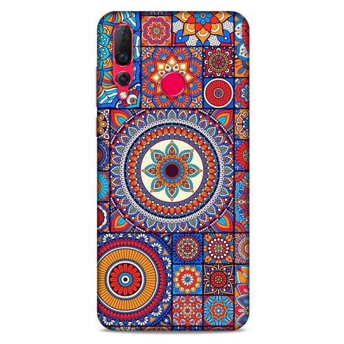Lopard Huawei P Smart Z Uyumlu Kılıf Ethnic Culture (24) Darbe Emici Kılıf