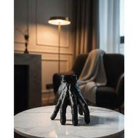 3d Modern Siyah El Heykeli 27x22 Cm Konsol Ve Raf Üstü Dekor