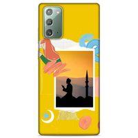 Lopard Samsung Galaxy Note 20 Uyumlu Kılıf Ramazan (16) Desenli Kalın Kılıf