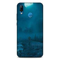 Lopard Huawei P20 Lite Uyumlu Kılıf Gece'S (45) Liquid Air Kılıf Turkuaz