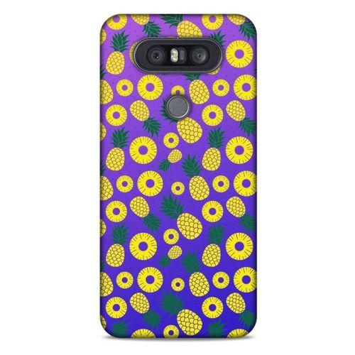 Frutix Ananas 04 LG K41S - K51S Kılıf Desenli Silikon