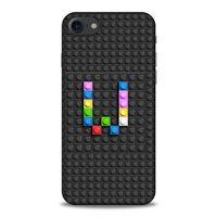Lopard Apple Iphone 7 Uyumlu Kılıf BloX (39) Liquid Crystal Kılıf W Harfi