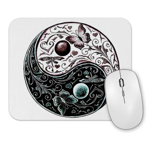Ying Yang  Mouse Pad