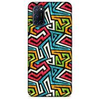Geometrix 05 Oppo A72 Kılıf Silikon Kapak
