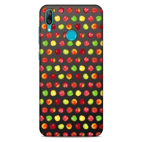 Frutix Elma 01 Huawei Y7 2019 Kılıf Desenli Silikon