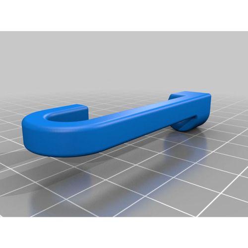 Lastik Bant Kancası 4 5mm Kolay 2 Yazdır (Bu ürün Sadece Plastik parçadır - Almadan Önce Soru Sorabilirsiniz)