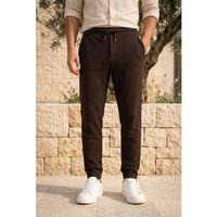 Herbert Nova Pike Kumaş Regular Fit Jogger Erkek Pantolon- Kahve