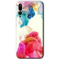 Huawei P Smart Z Kılıf HD Desen Baskılı Arka Kapak - Gökkuşağı Color