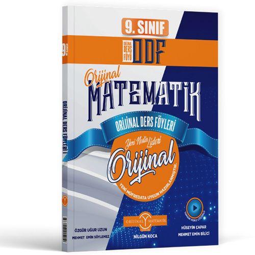 9. Sınıf Matematik ODF KDT Seti Orijinal Yayınları