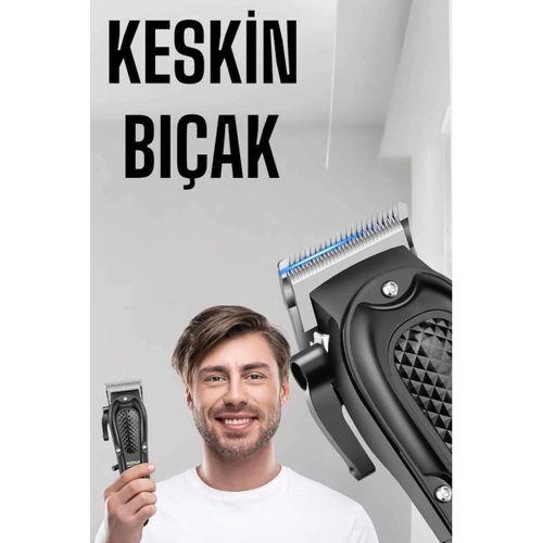 Sıfır Tıraş Makinesi Dijital Göstergeli Paslanmaz Çelik Bıçaklı Taşınabilir