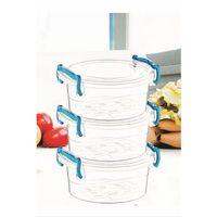 Sweet Yuvarlak Saklama Kabı 3'lü Royaleks-ÇNK2320