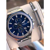 Daniel Klein Hasır Kordon İtalyan Tasarım Bileklik Hediyeli 2 Yıl Garantili Erkek Kol Saati E14234.6