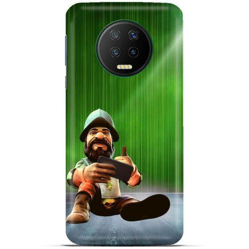 Lopard İnfinix Note 7 Uyumlu Kılıf GameX (48) Bumper Kılıf Asker