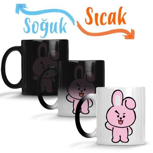 Bts BT21 Cooky Sihirli Kupa Bardak Porselen