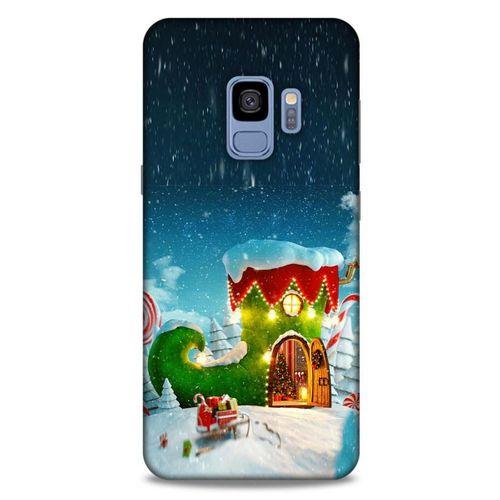 Samsung Galaxy S9 Kılıf Snowix (4) Koruma Kılıfı Yeşil Lacivert