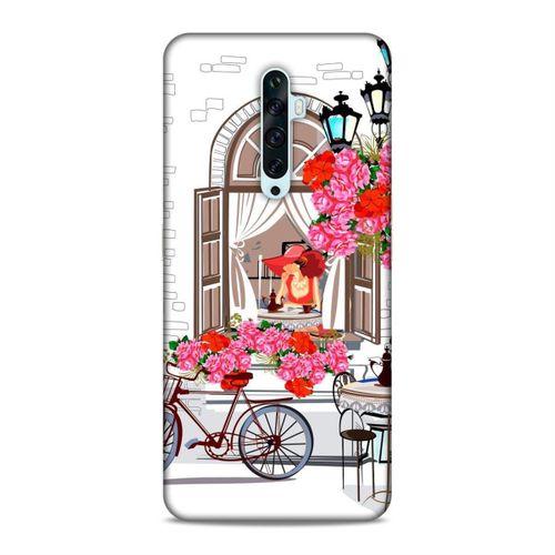 Oppo Reno 2Z Kılıf Bisiklet Arka Kapak Silikon Koruma Full Koruyucu