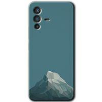 Potkal Hediye Fabrikası Vivo V23 5G Kılıf HD Desen Baskılı Arka Kapak - Alone Mountain