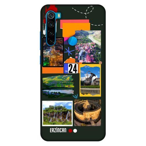 Lopard Xiaomi Redmi Note 8 Uyumlu Kılıf Şehirli ※ (24) Erzincan Darbe Emici Kılıf