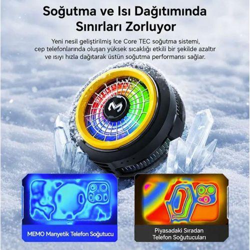 Zhltools CX20 Manyetik Telefon Soğutucu | 20W TEC Yarı İletken Soğutma | RGB Işıklı | MagSafe Uyumlu