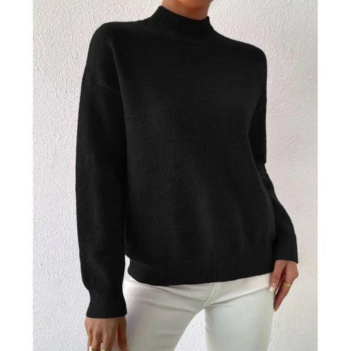 Kadın Uzun Kollu Balıkçı Yaka Triko Bluz