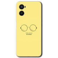 Potkal Hediye Fabrikası Oppo Reno 3 Kılıf HD Baskılı Desen + Hayalet Cam Yandan Görünmez