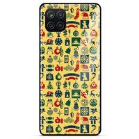 Samsung Galaxy A12 Kılıf Yılbaşı Süsleri (12) Koruyucu Silikon