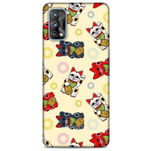Oppo Realme 7 Pro Kılıf Japonya (19) Kılıfları Japon Kedileri