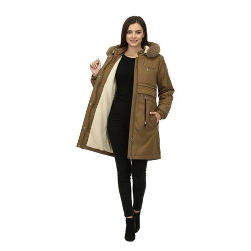 Kadın Kapüşonlu İçi Peluş Mont BGL-ST05027