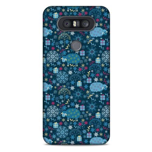 Yılbaşı Süsleri 29 LG K41S - K51S Kılıf Silikon Kapak
