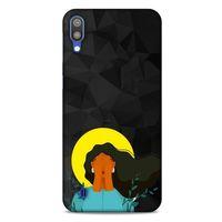 Samsung Galaxy M10 Kılıf Depresyon (9) Kılıf Siyah Mavi