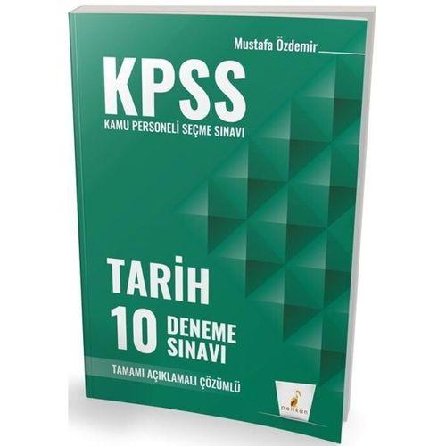 KPSS Tarih 10 Deneme Sınavı Pelikan