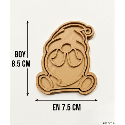 Noel Cucesi Sekillendirici Kalip Kurabiye Hamur Kesici Seker ve Oyun Hamuru Seti