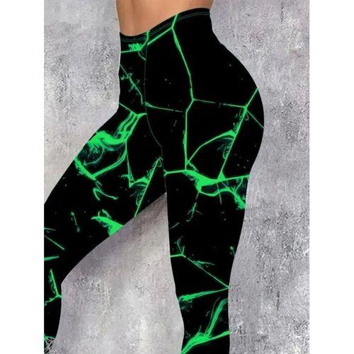 Kadın Yüksek Bel Renk Detaylı Dalgıç Tayt