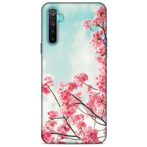 Lopard Oppo Realme 6i Uyumlu Kılıf Bahar (44) Tough Armor Kılıf Kiraz Çiçekleri