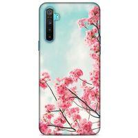 Lopard Oppo Realme 6i Uyumlu Kılıf Bahar (44) Tough Armor Kılıf Kiraz Çiçekleri