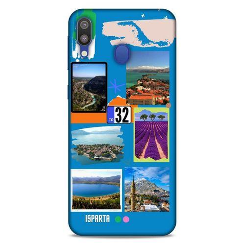 Lopard Samsung Galaxy M20 Uyumlu Kılıf Şehirli ※ (32) Isparta Soft Silikon Kılıf