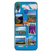 Lopard Samsung Galaxy M20 Uyumlu Kılıf Şehirli ※ (32) Isparta Soft Silikon Kılıf