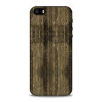 Lopard Apple Iphone 5 Uyumlu Kılıf Wood'X (20) Koruyucu Kılıf Desenli