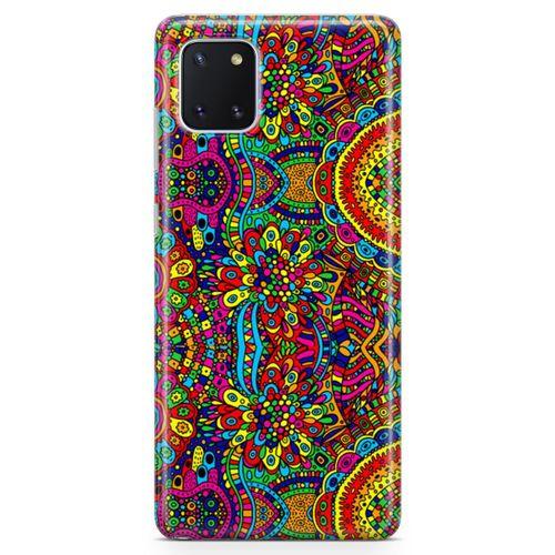 Samsung Galaxy Note 10 Lite Kılıf Huşu Arka Kapak Koruma Desenli Full Koruyucu