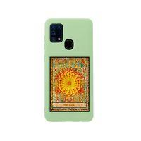 Samsung M31 The Sun Premium Silikonlu Yeşil Telefon Kılıfı
